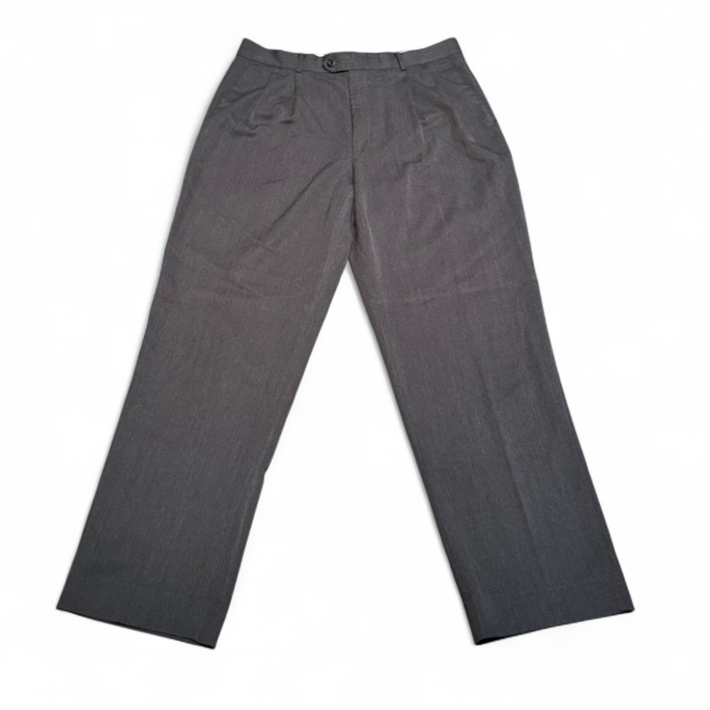 Barrington - Men's Classic Gray Dress Pants (36/32)